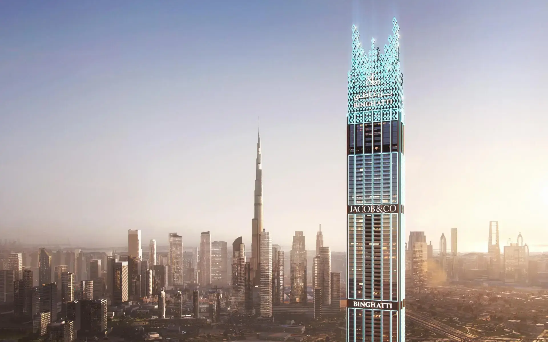 Burj Binghatti-Jacob&Co Residences projekt